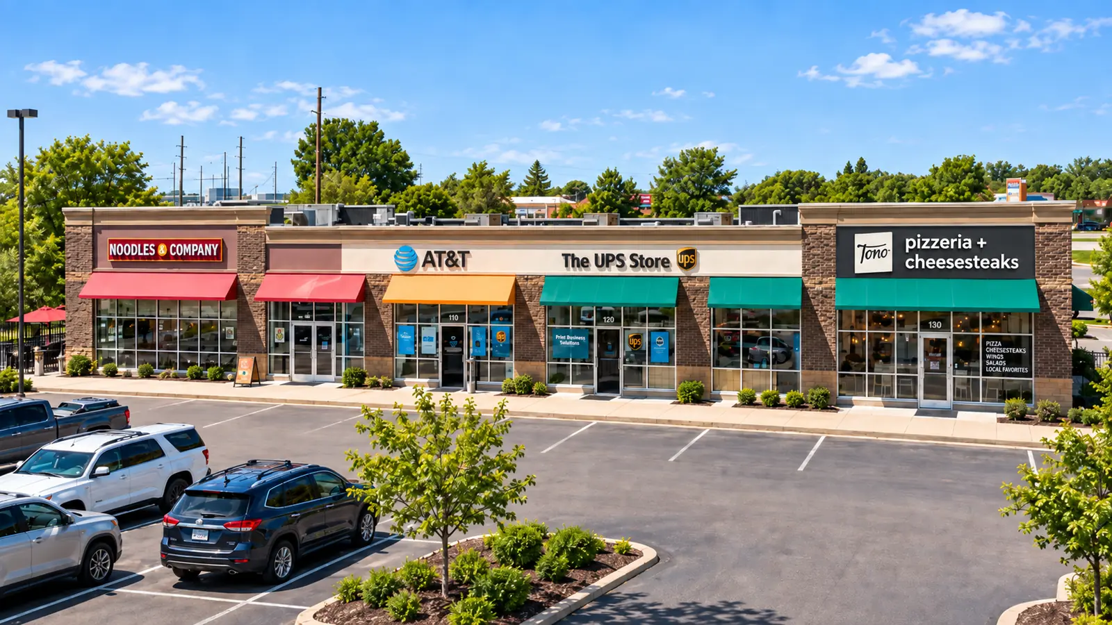Elk River Crossing II retail center